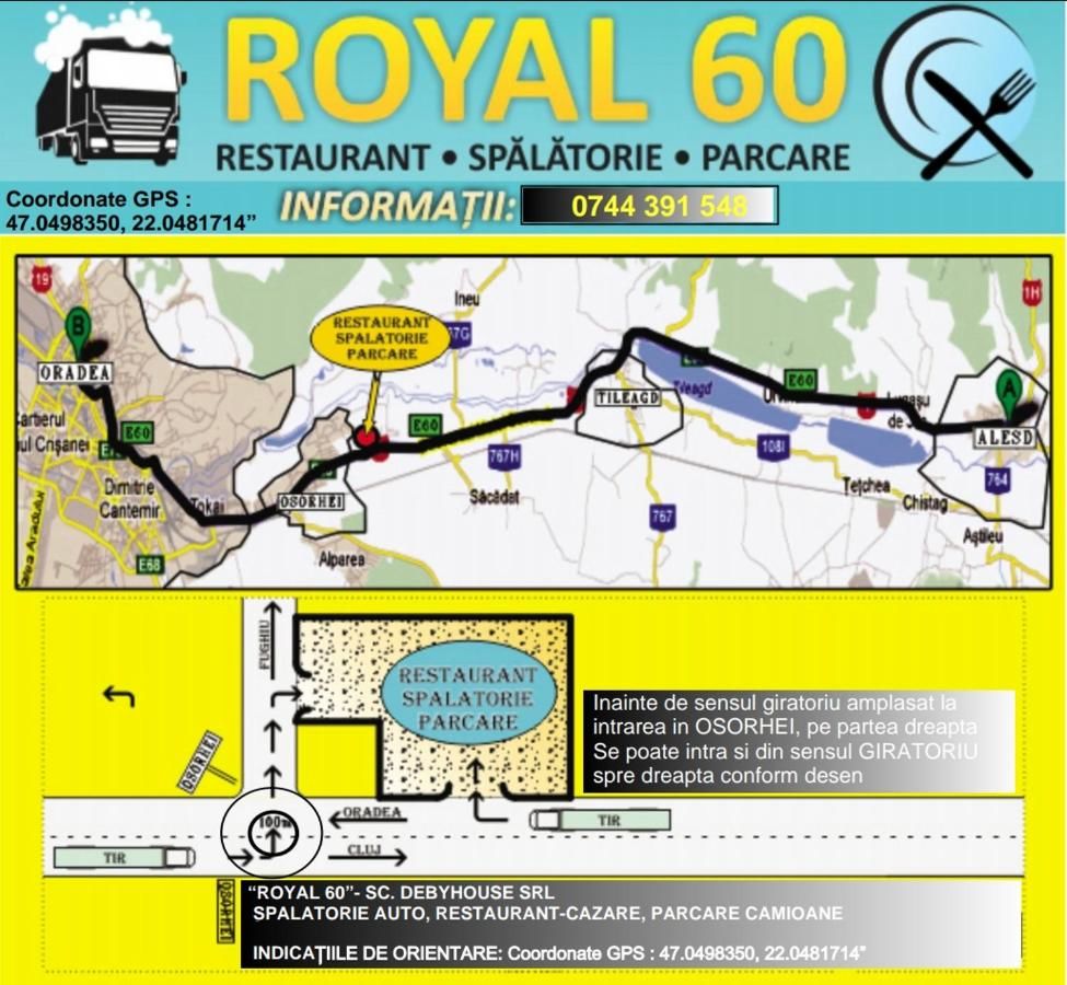 Отели типа «постель и завтрак» Royal 60 Oşorheiu-20